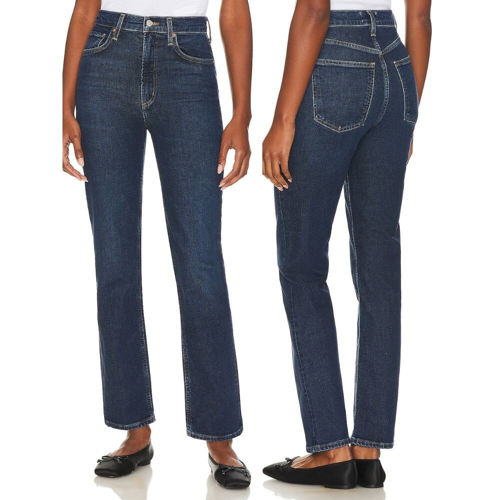 AGOLDE High Rise Stovepipe Jeans Size 23 Song